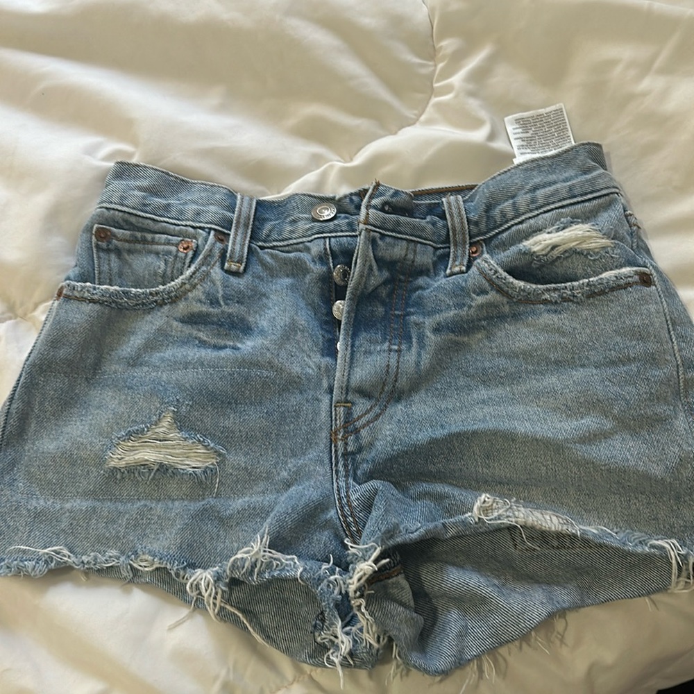 Levi denim shorts